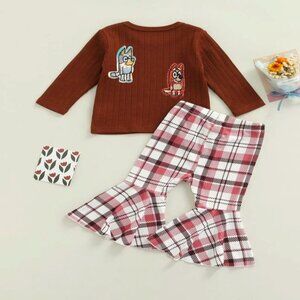 Bluey Dress Bingo Outfit Bluey Clothes Bingo Pants Top